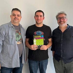 Imagem de Nuno Markl e Miguel Jorge no “Pranchas e Balões”