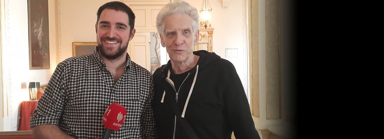 David Cronenberg em entrevista no “De Olhos Bem Fechados”