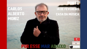 Carlos Alberto Moniz: Lançamento do álbum “Por Esse Mar Abaixo”