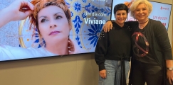 Viviane com Noémia Gonçalves, voz da Antena 1
