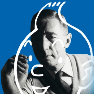 Imagem de Hergé e Tintin depois do fim