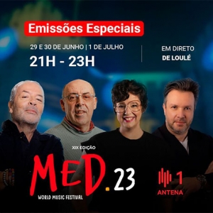 Imagem de A Antena 1 em direto do Festival MED