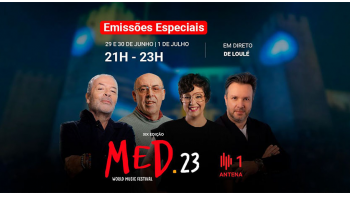 A Antena 1 em direto do Festival MED