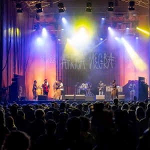 Imagem de África Negra em entrevista no FMM Sines