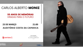 Carlos Alberto Moniz: “55 Anos de Memórias Viradas para o Futuro”
