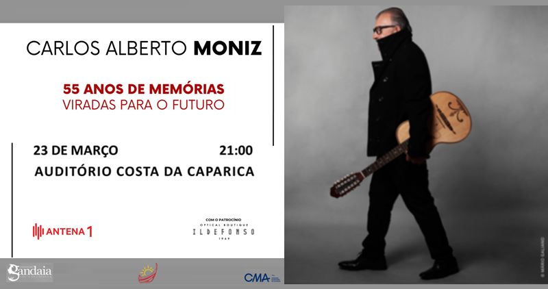 Carlos Alberto Moniz: “55 Anos de Memórias Viradas para o Futuro”