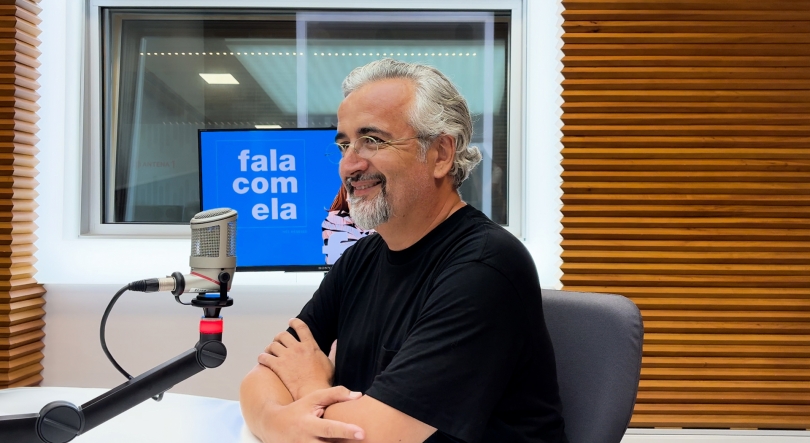 Imagem de Paulo Amado à conversa com Inês Maria Meneses