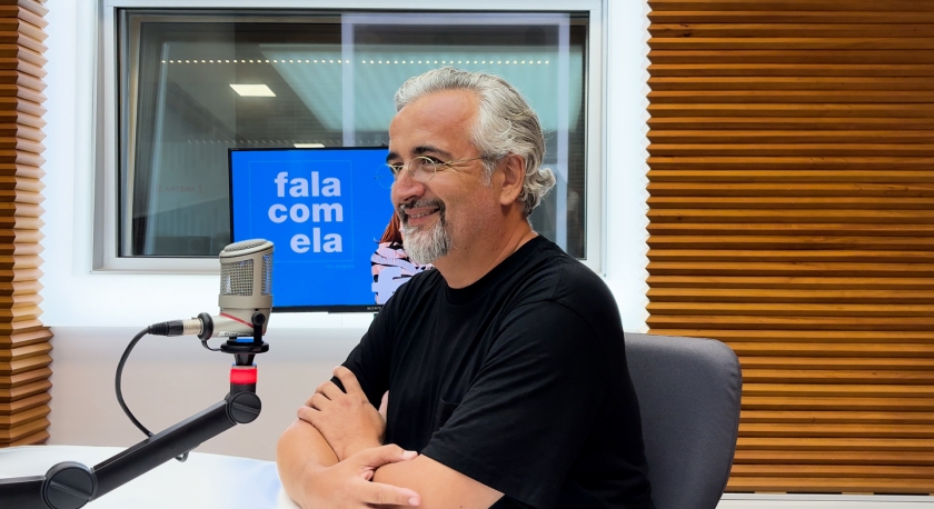 Imagem de Paulo Amado à conversa com Inês Maria Meneses