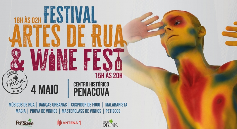1.º Festival Artes de Rua & Wine Fest