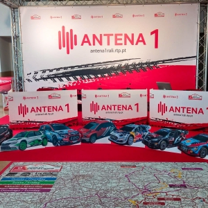 Imagem de A Antena 1 em direto do Rali de Portugal