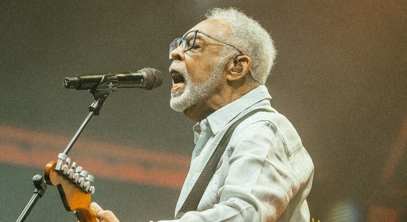 Gilberto Gil e Rubel em entrevista