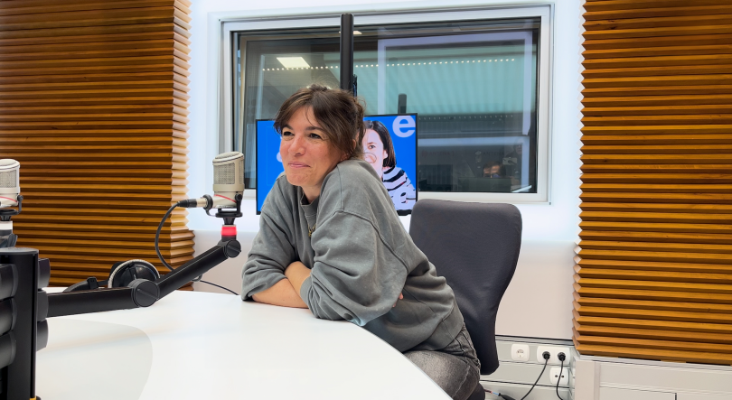 Imagem de Lúcia Moniz à conversa com Inês Maria Meneses