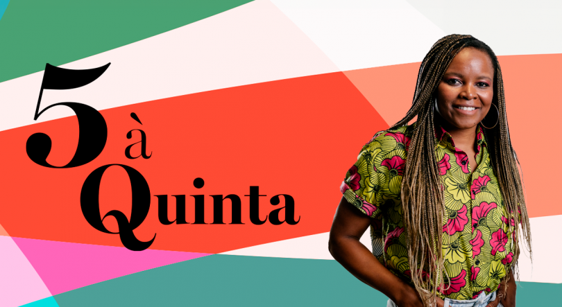 Imagem de Selma Uamusse é a terceira dos “Cinco à Quinta”