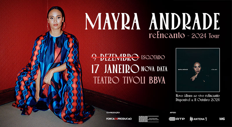 Mayra Andrade: “ReEncanto” no Teatro Tivoli BBVA