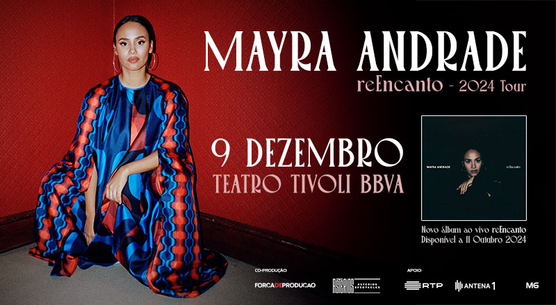 Mayra Andrade: “ReEncanto” no Teatro Tivoli BBVA