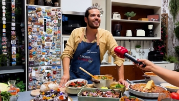 O menu de terça-feira é do chef Fábio Bernardino