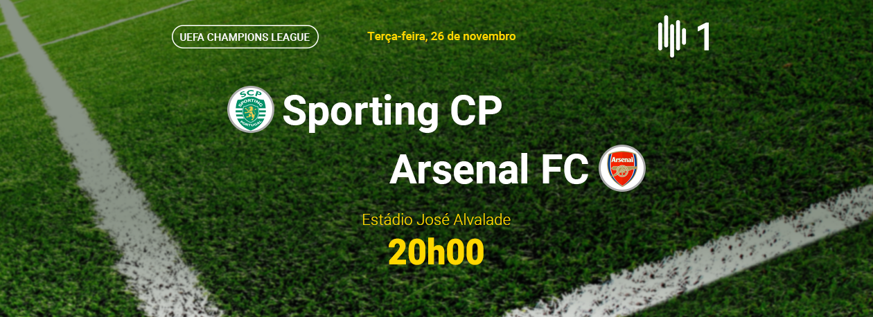 UEFA Champions League • Sporting x Arsenal