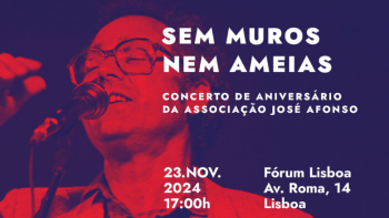 “Sem Muros Nem Ameias”: Concerto de Aniversário da Associação José Afonso