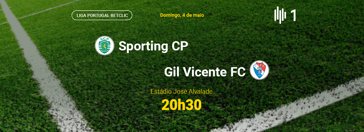 Imagem de Liga Portugal • Sporting CP x Gil Vicente FC