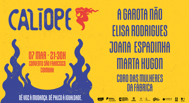 Imagem de Concerto Calíope: A Garota Não, Joana Espadinha, Elisa Rodrigues, Marta Hugon e o Coro das Mulheres da Fábrica