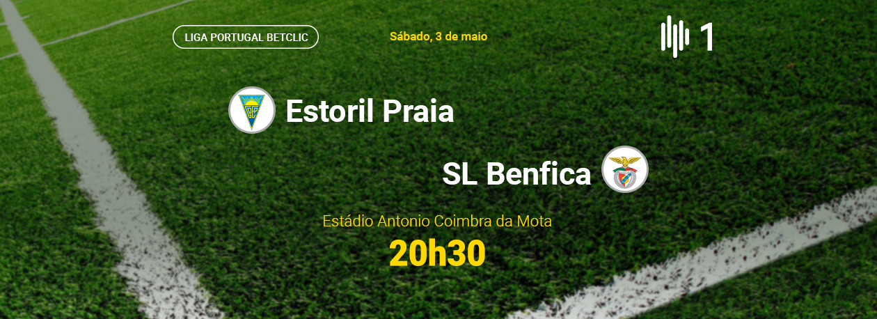 Imagem de Liga Portugal Betclic • Estoril Praia x SL Benfica
