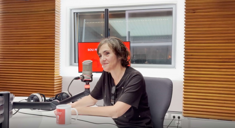 Imagem de Fernanda Cachão à conversa com Teresa Dias Mendes