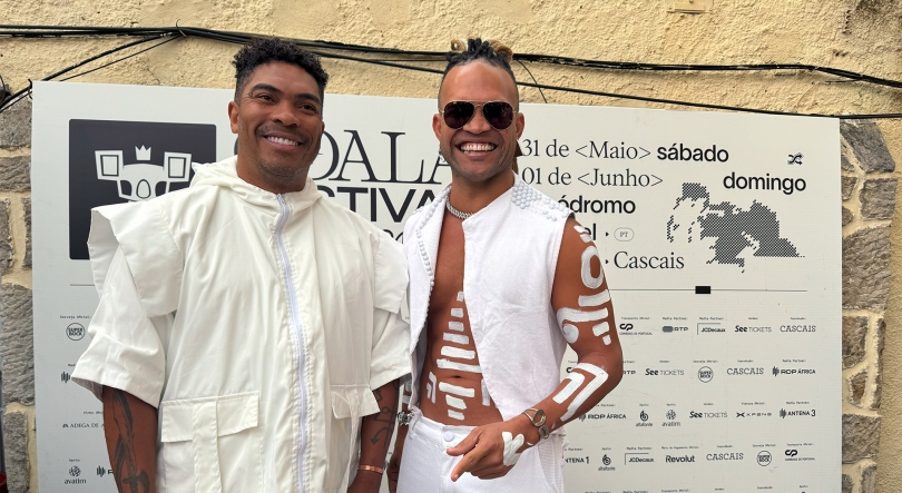 Imagem de Olha, olha, olha a entrevista com Timbalada
