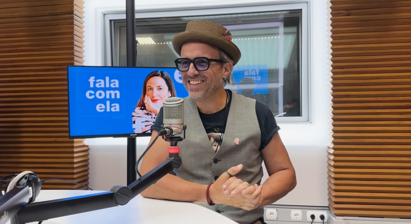 Imagem de Ivo Canelas à conversa com Inês Maria Meneses