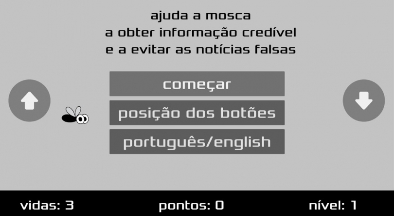 Imagem de “A Mosca”: quando um cartoon se transforma num jogo
