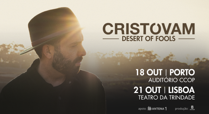 Imagem de Cristóvam: apresentação do novo álbum “Desert of Fools”