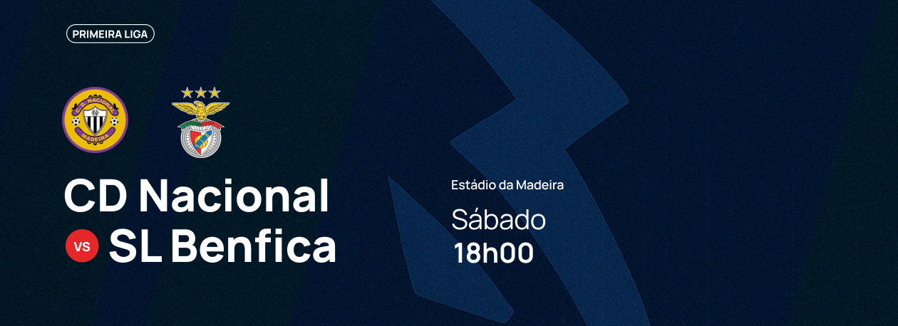 Imagem de Primeira Liga• CD Nacional x SL Benfica