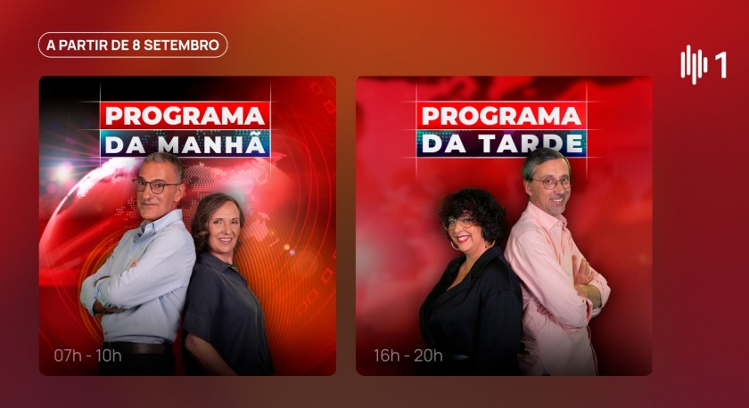 Imagem de Programa da Manhã e Programa da Tarde com novas vozes