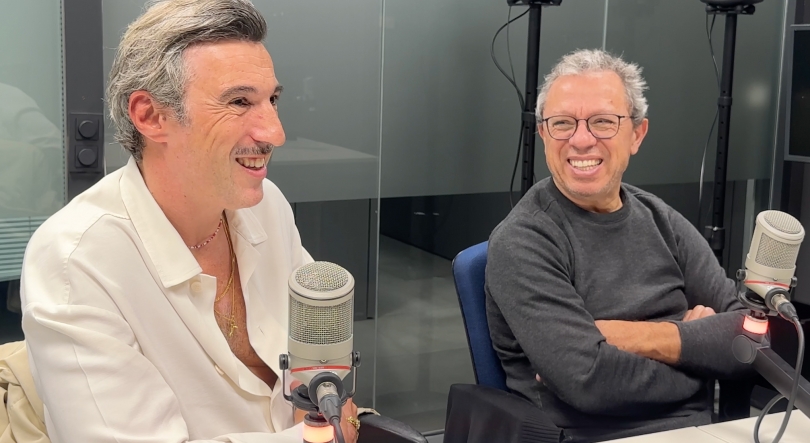 Imagem de André Teodósio e Mário Laginha no 