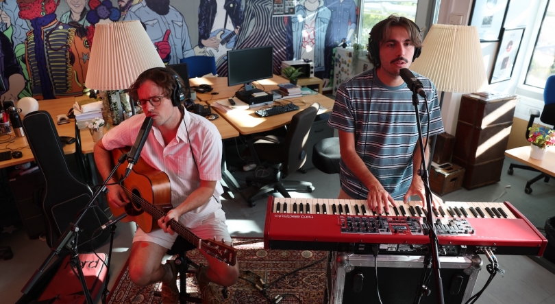 Imagem de NAPA tocam “Deslocado” ao vivo na Antena 1