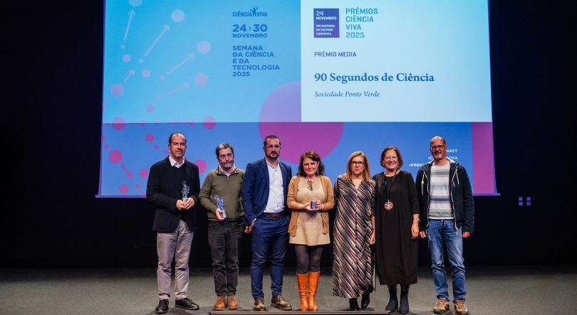 Imagem de “90 Segundos de Ciência” ganha Prémio Ciência Viva Media 2025