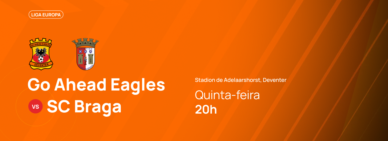 Imagem de Liga Europa • Go Ahead Eagles x SC Braga