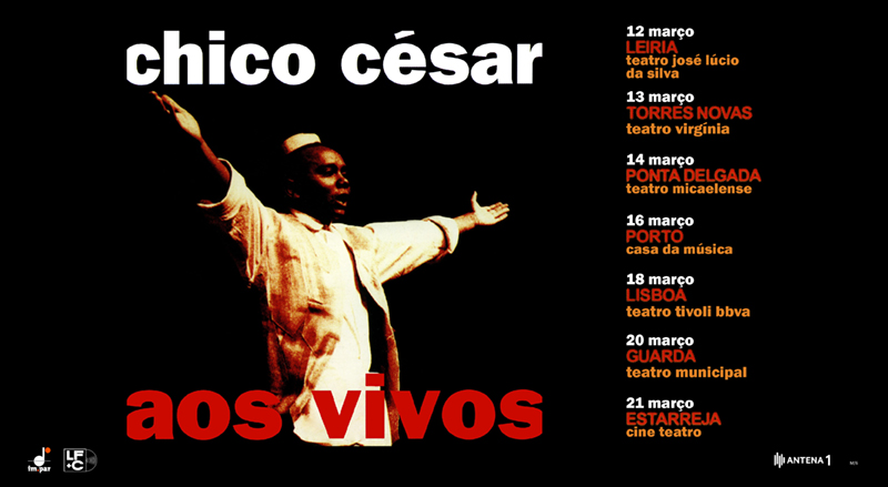 Imagem de Chico César: “Aos Vivos”