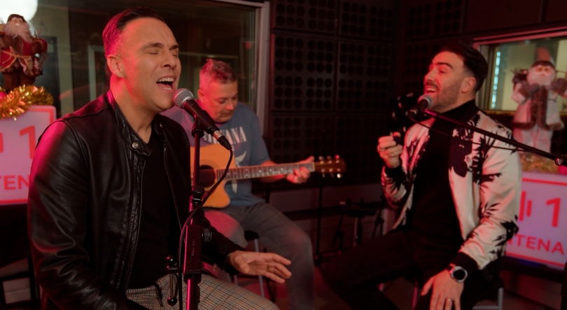 Imagem de Anjos cantam “Nesta Noite Branca” na Antena 1