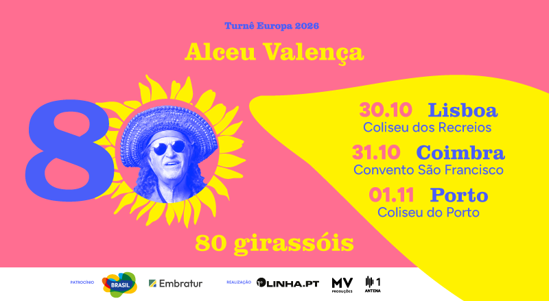 Imagem de Alceu Valença: “80 Girassóis”