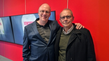 Imagem de Viriato Soromenho Marques conversa com Luís Osório