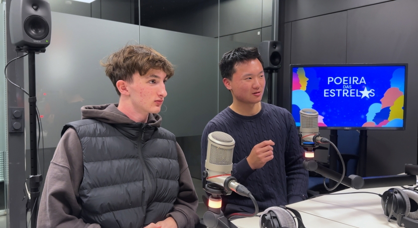 Imagem de Jinyuan e Adam, um chinês e um dinamarquês a mudar o mundo