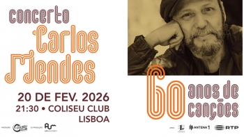 Imagem de Carlos Mendes: 60 Anos de Canções ao Vivo