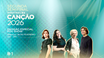 Imagem de Festival da Canção 2026: a 2.ª semifinal acontece sábado!