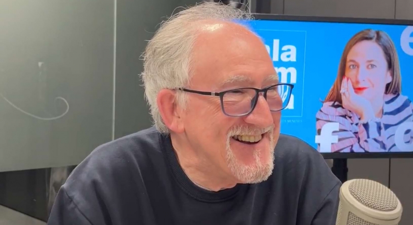 Imagem de Carlos Alberto Vidal à conversa com Inês Maria Meneses