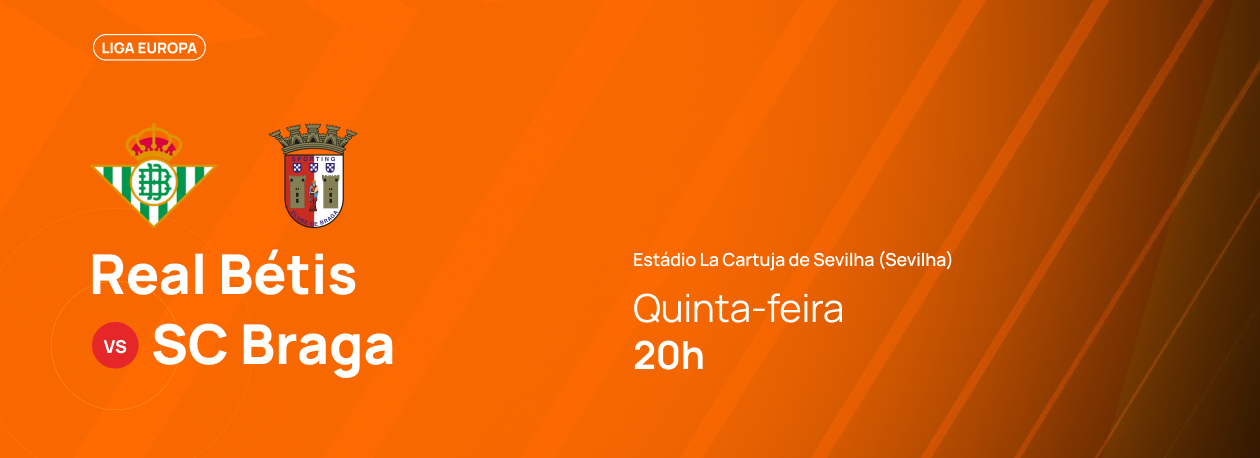 Imagem de Liga Europa • Real Bétis x SC Braga