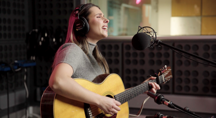 Imagem de Joana Almeirante ao vivo na RTP Antena 1