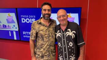 Imagem de José Raposo no “Mesa para Dois”