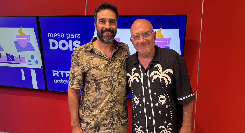 Imagem de José Raposo no “Mesa para Dois”