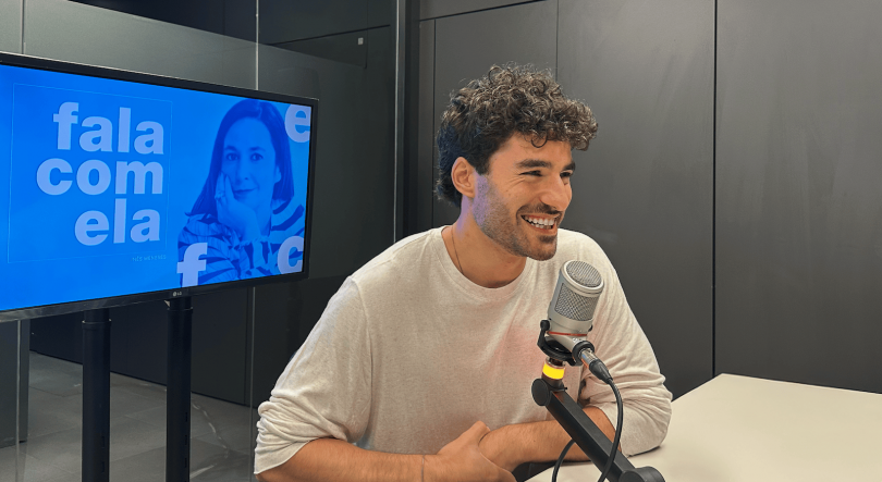 Imagem de José Condessa à conversa com Inês Maria Meneses