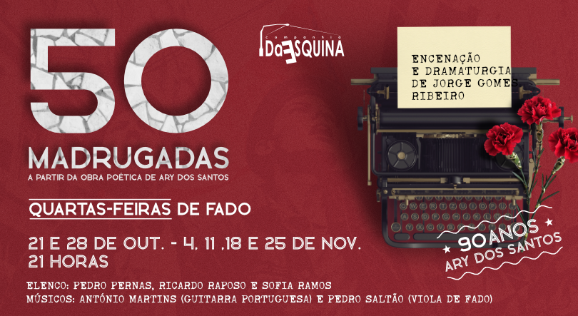 Imagem de 50 Madrugadas – a partir da obra poética de Ary dos Santos